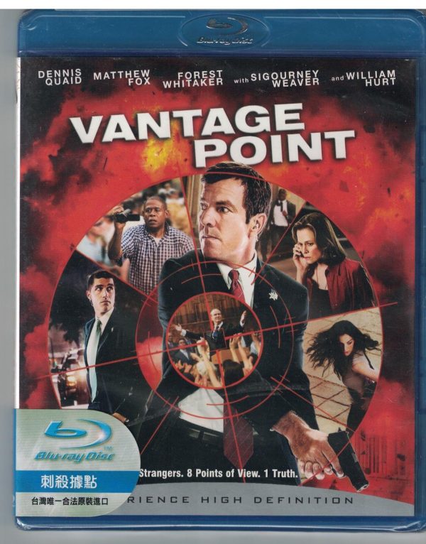BD29-藍光光碟VANTAGE POINT"刺殺據點"BD版藍光DVD原裝進口 /主演:丹尼斯·奎德、馬修·福克斯、雪歌妮·薇佛