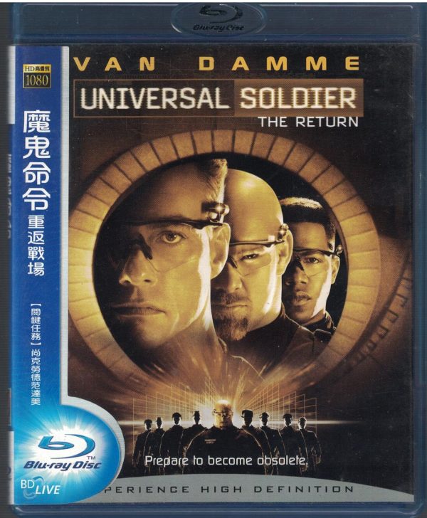 2BD66-藍光二手良品"魔鬼命令-重反戰場" BD版藍光DVD/主演: 尚-克勞德·范·達美/麥可・傑・懷特/傑安娜·湯姆
