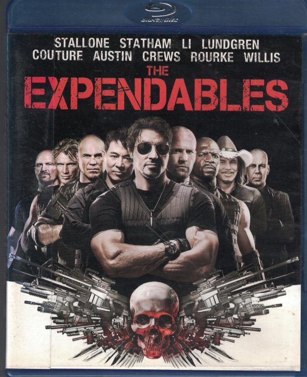 2BD76-藍光二手良品"EXPENDABLES浴血任務" BD版藍光DVD/主演: 席維斯·史特龍/李連杰 /傑森·史塔森