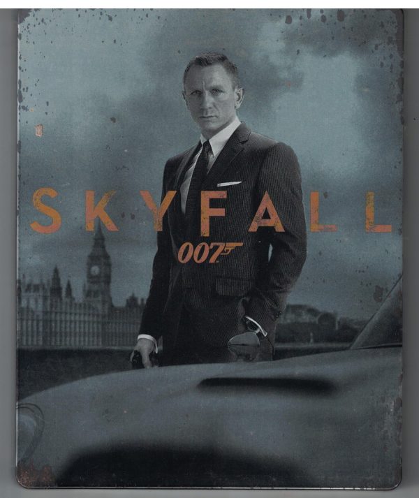 2BD90-藍光二手良品"SKYFALL007空降危機"鐵盒裝 BD版藍光DVD/主演: 丹尼爾·克雷格/哈維爾·巴登/貝荷妮絲·瑪赫洛/茱蒂·丹契