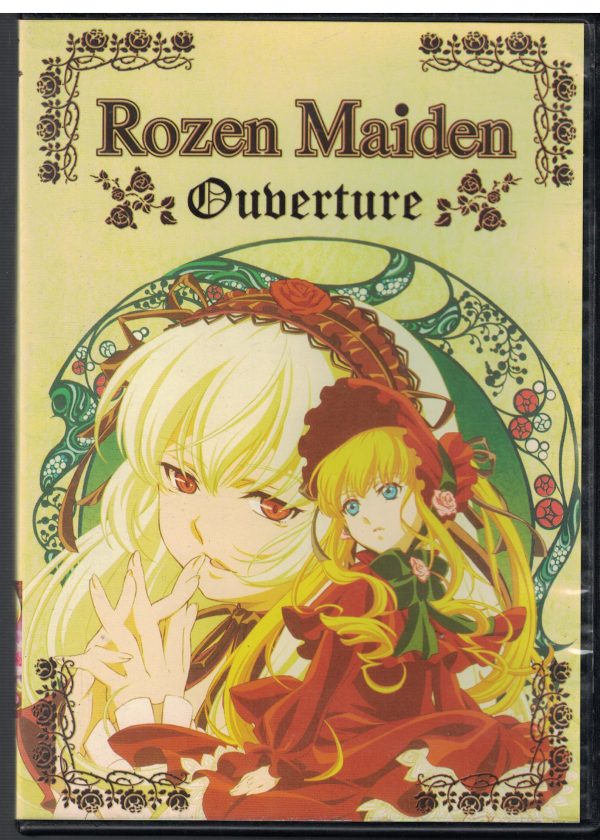 2D103-DVD二手良品DVD動畫片 "薔薇少女 auberture"中文、英文字幕 日本動畫片